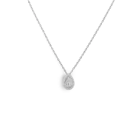 Collana CikOrefice Gioielli Donna in Argento Cristallo  Ct CLBRDMNGO-S - CLBRDMNGO-S